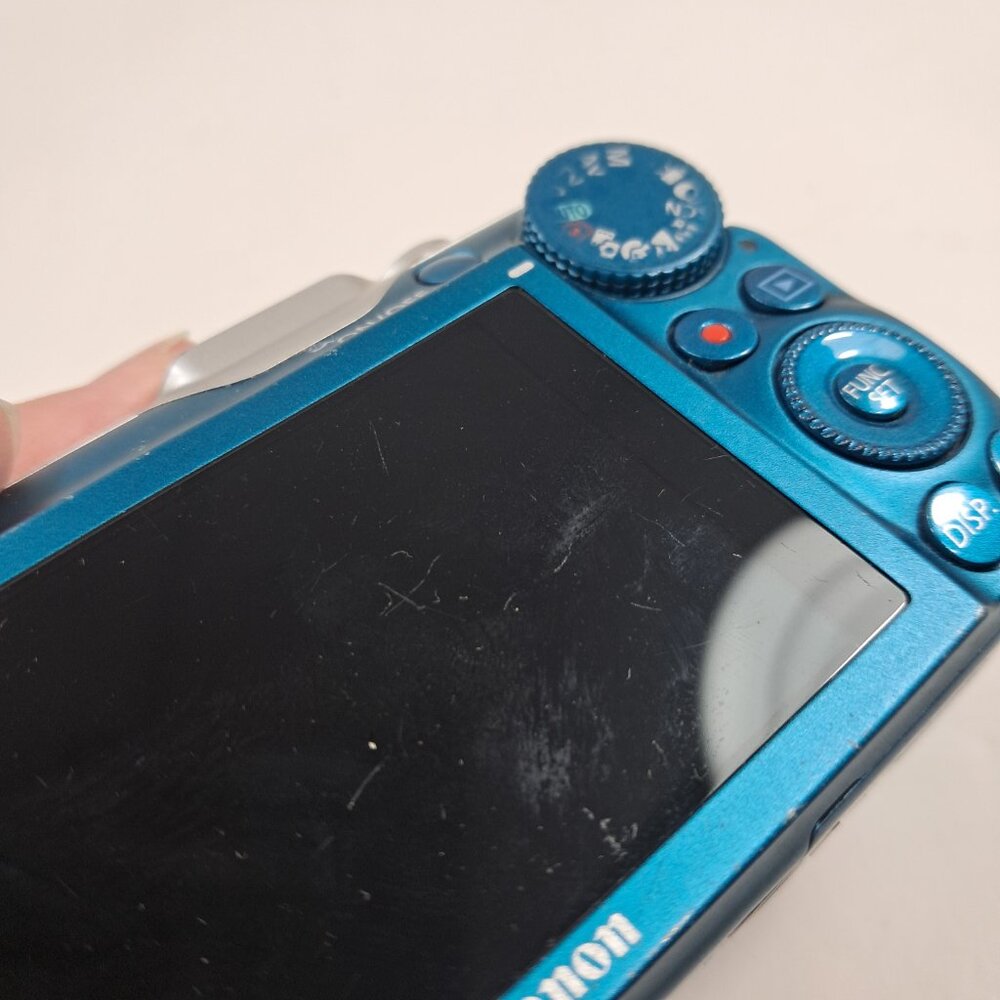 Canon Powershot SX230 HS blue digital camera point & shoot 12.1MP 14x Zoom WORKS - Picture 16 of 16